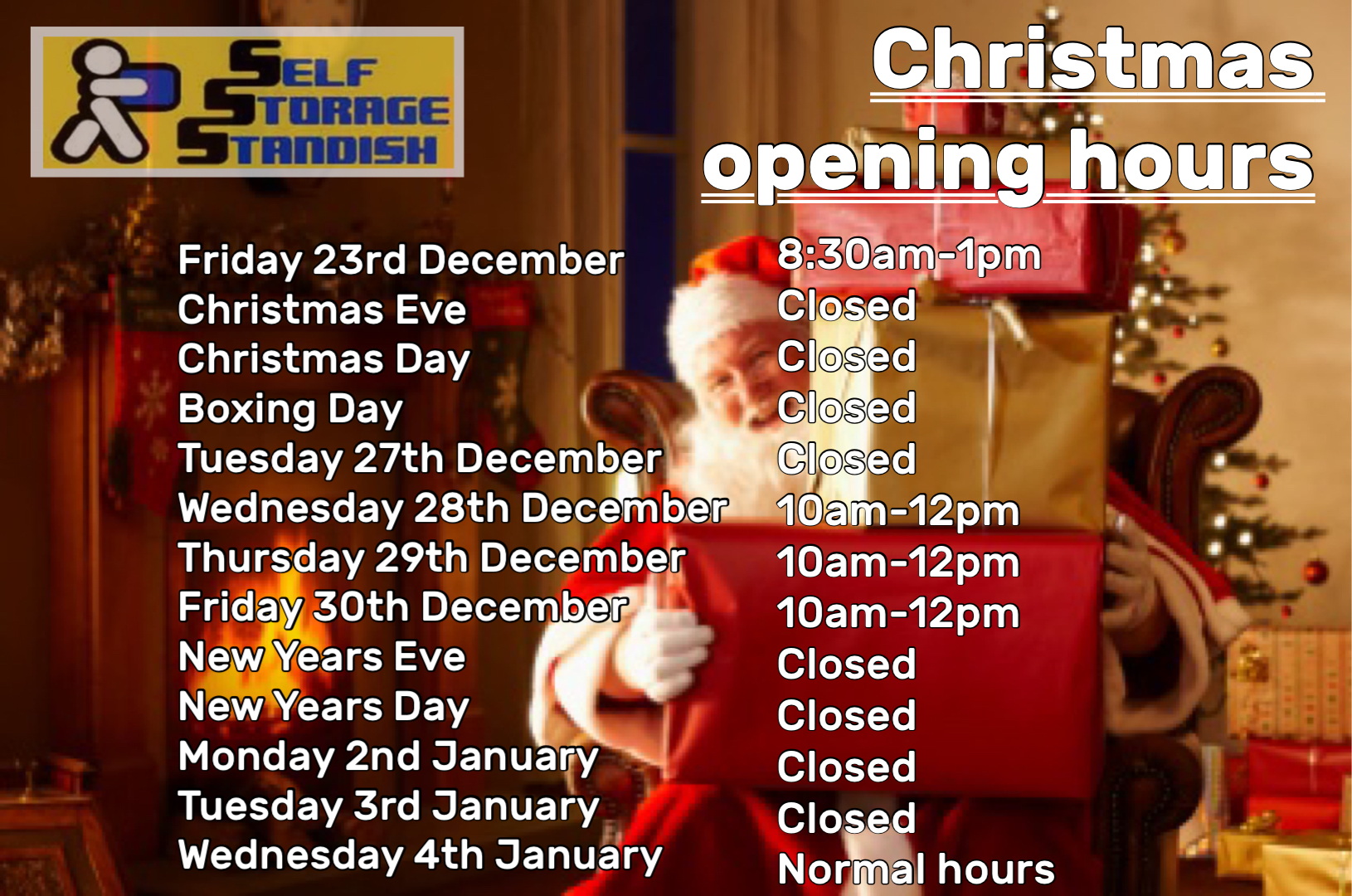 Self Storage Standish, Wigan Household & Business Self Storage Wigan